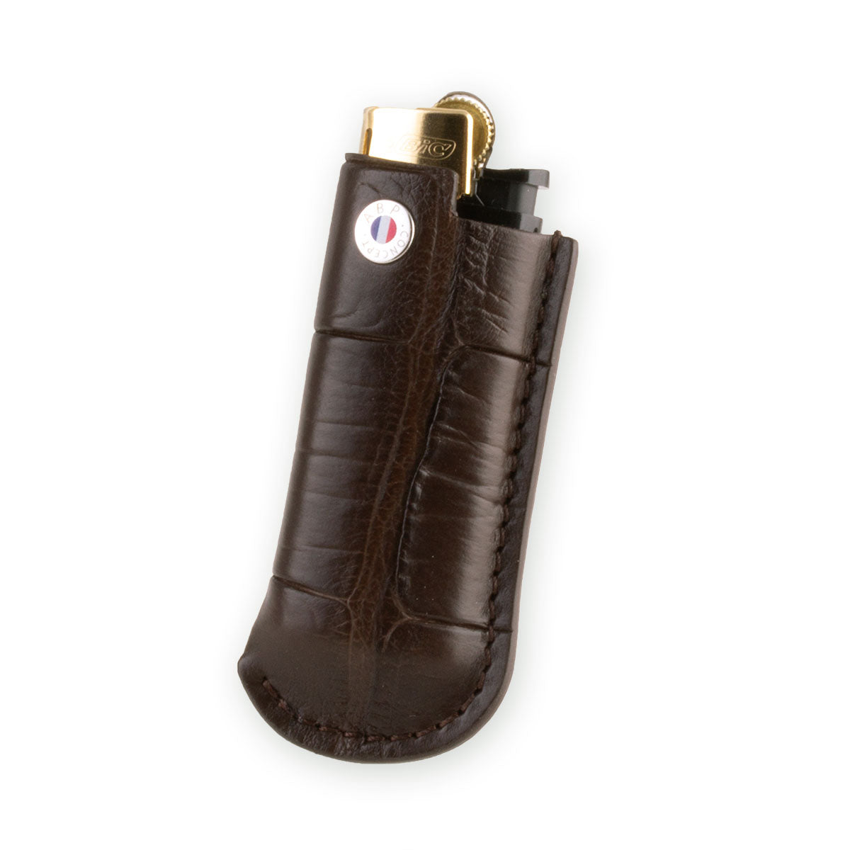 cigarette lighter case leather Handmade & USA Made |The Local Branch Olive in cellphone pocket accommodates most smartphones Essentiel" leather lighter case -