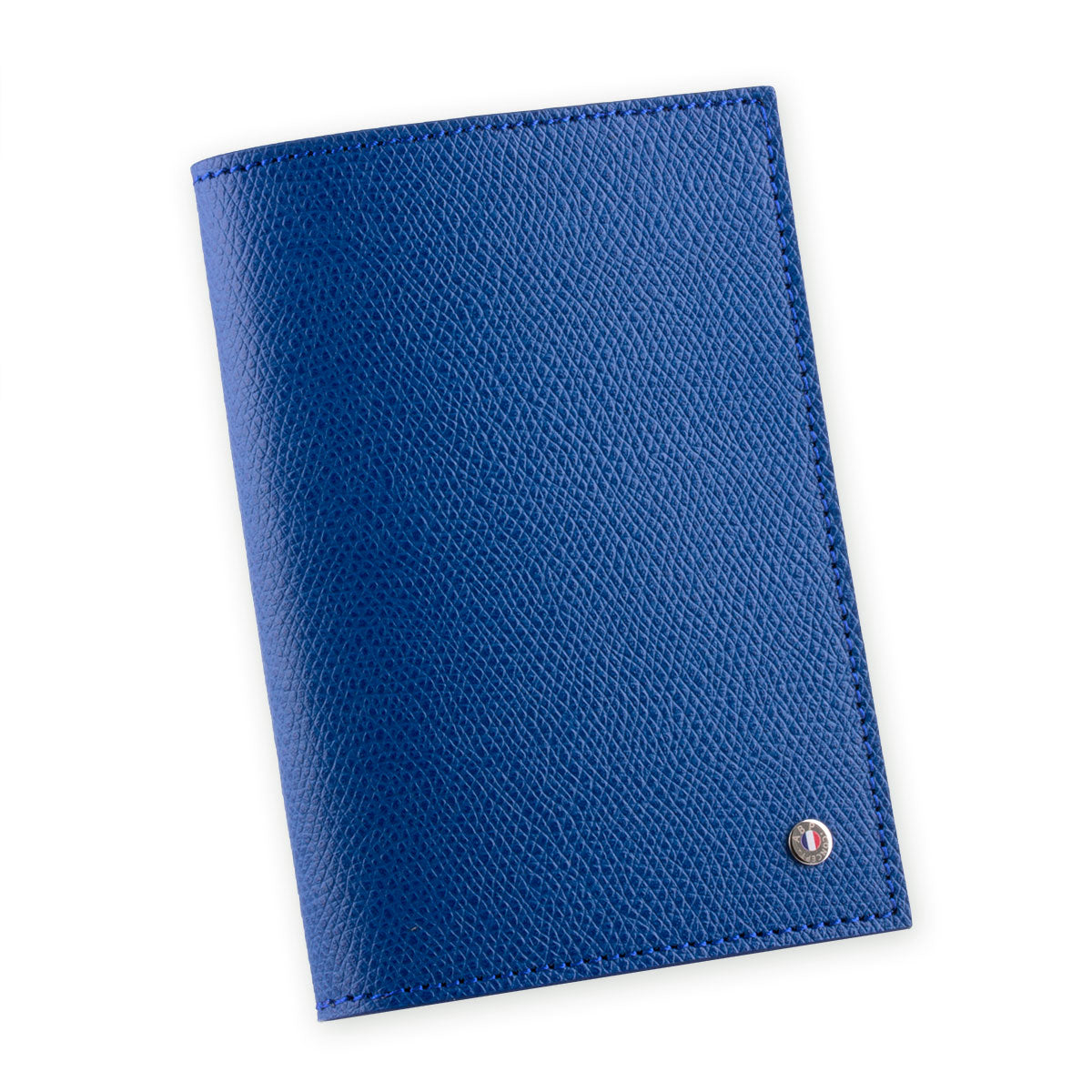 Leather Passport Holder "Essential" - Grained calf (black, blue, green, brown, orange...)