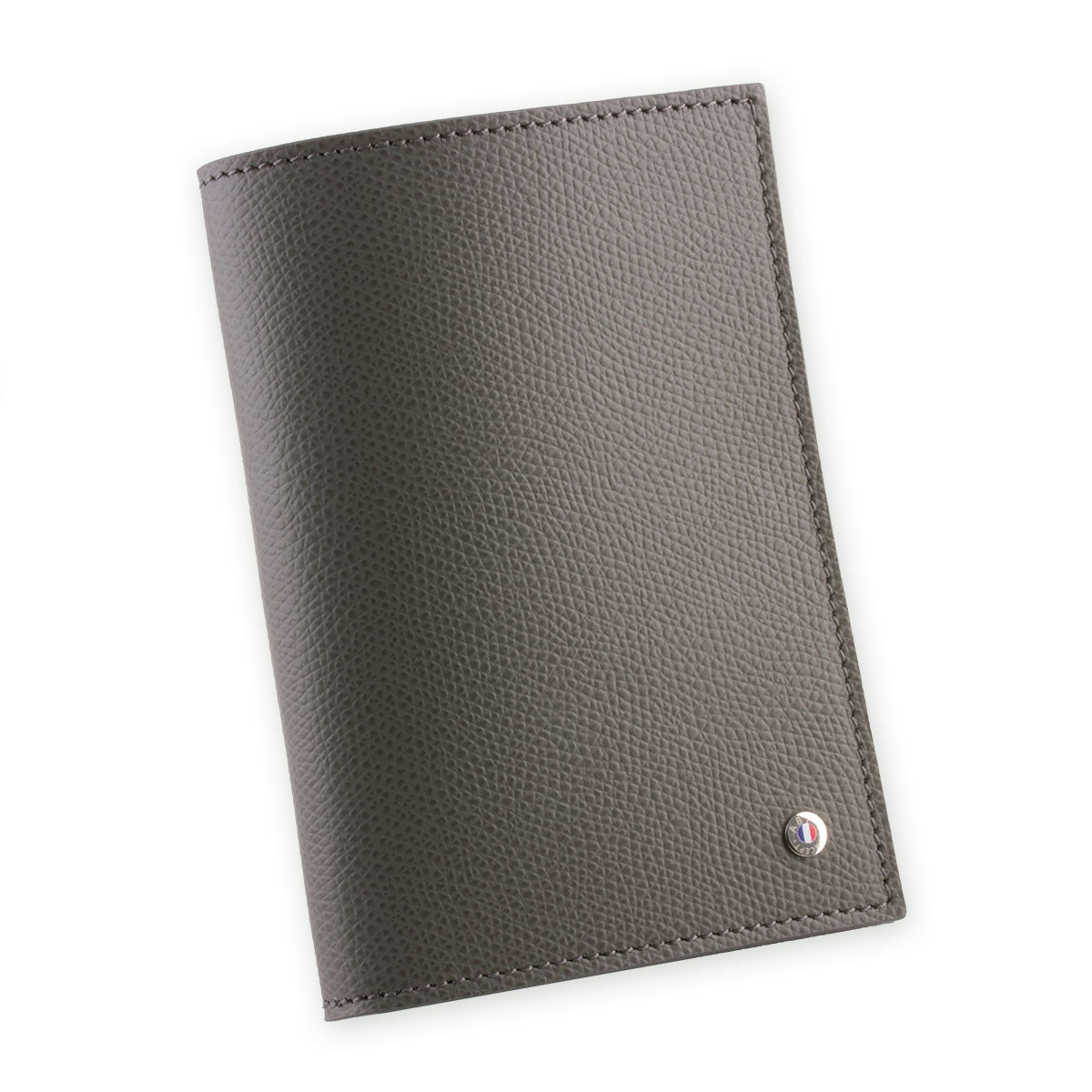 Leather Passport Holder "Essential" - Grained calf (black, blue, green, brown, orange...)