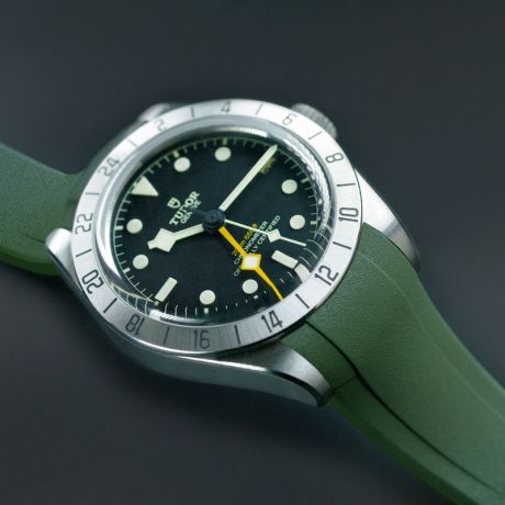 Tudor Rubber B strap for Black Bay Pro Classic series