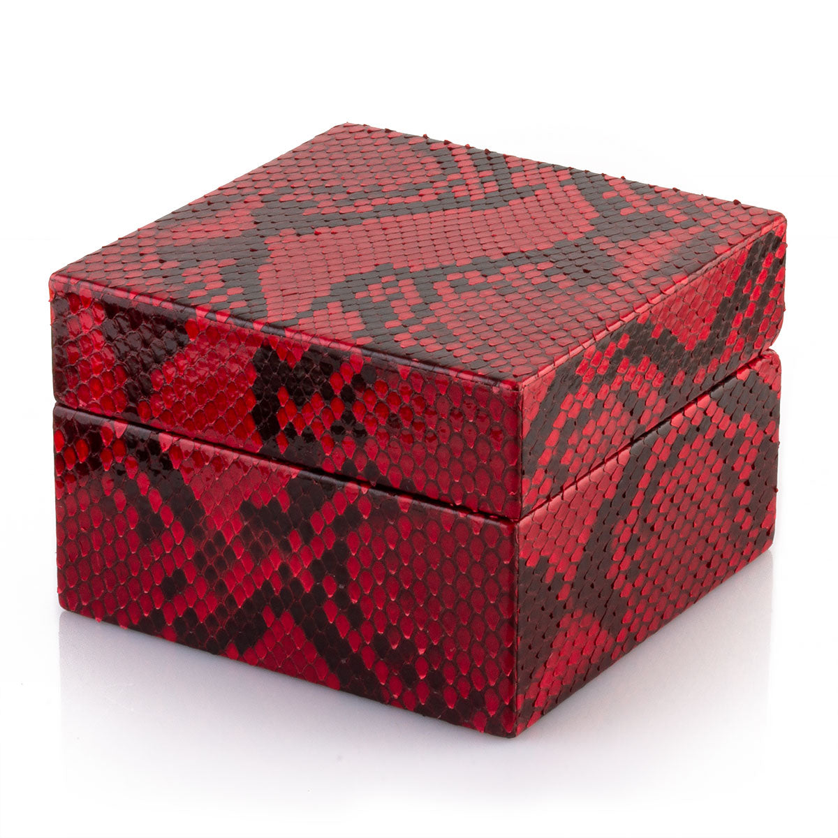 Pack "Saint-Valentin" - Montre d'occasion Cartier Tank Must et boîte python rouge / noir
