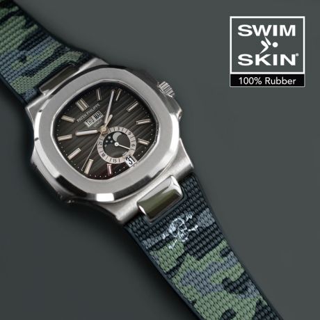 Patek Philippe - Rubber B strap for Nautilus 5726A SS - SwimSkin®