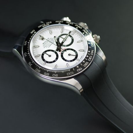 Rolex - Rubber B - Bracelet caoutchouc Daytona Ceramic Bezel Oyster Bracelet (2023-aujourd'hui) - Série boucle ardillon