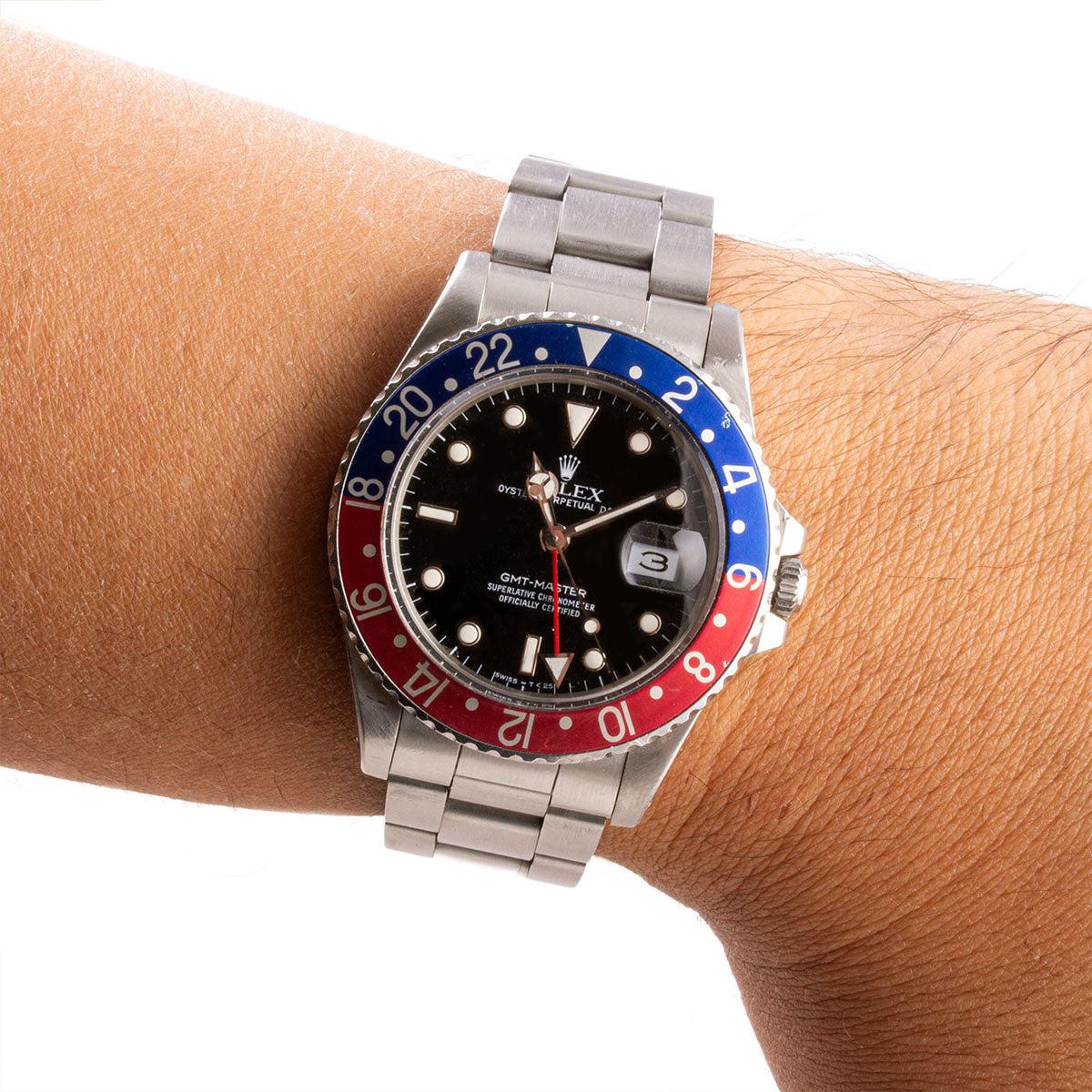 Second-hand watch - Rolex - GMT Master 16750 "Pepsi" - 14500€