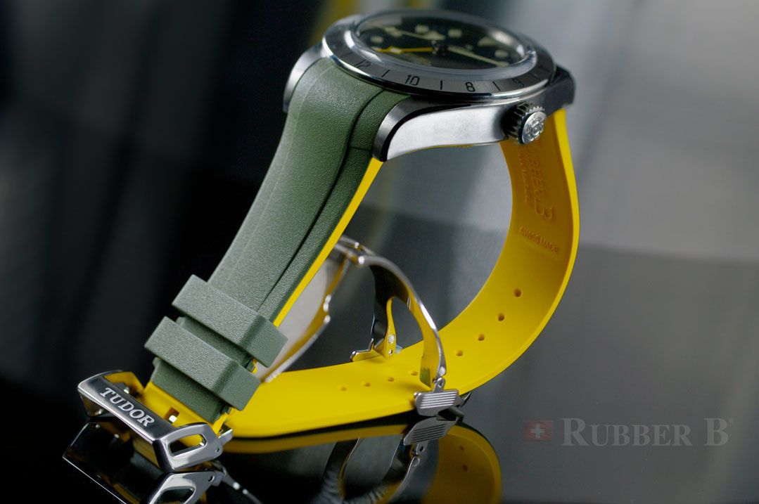 Tudor - Rubber B strap for Black Bay Pro - Classic series Vulchromatic®