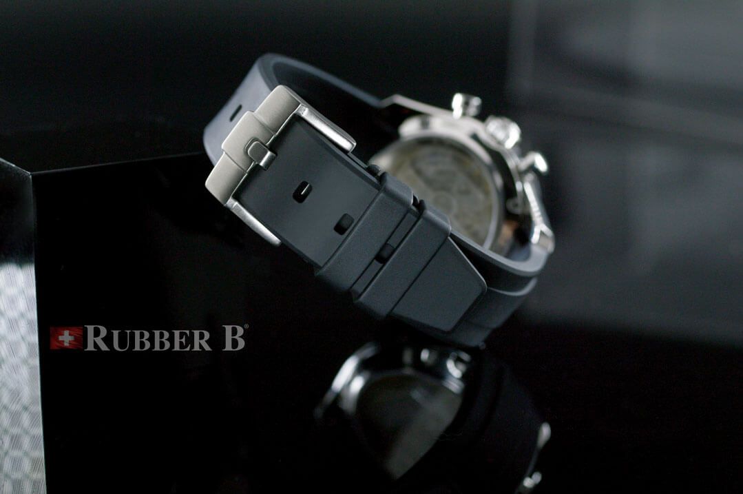 Zenith - Rubber B - Bracelet caoutchouc pour Chronomaster Sport - Série boucle ardillon