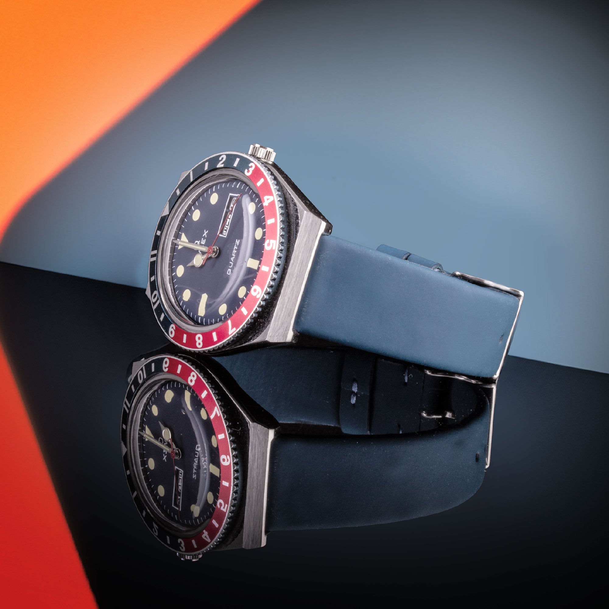Explorer waterproof 22mm Bracelet montre cuir de veau Noir Explorer waterproof 22mm Bracelet montre cuir de veau Noir