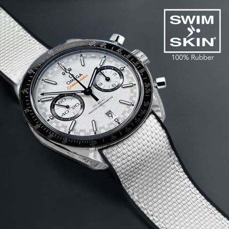 Omega - Rubber B strap for Speedmaster Two Counters 44.25mm - Swimskin®
