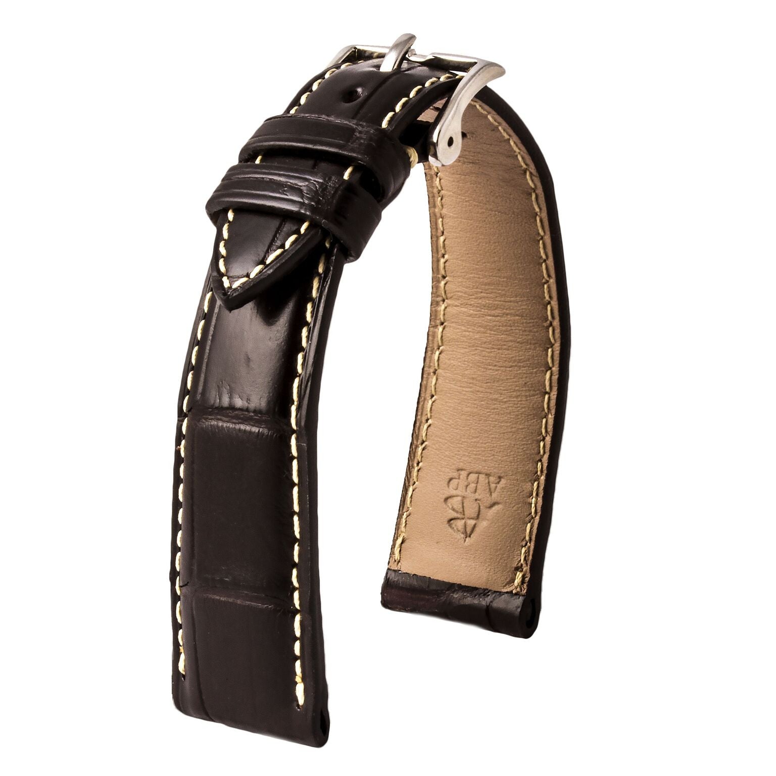 exposición amor Aprendizaje Rolex Day Date President - Leather watch band - Dark brown alligator – ABP  Concept