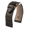 Breitling Transocean - Bracelet-montre cuir - Alligator (noir, vert, bleu) - watch band leather strap - ABP Concept -