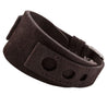 Bracelet bund vintage "racing" - Bracelet-montre cuir - Veau (noir, marron) - watch band leather strap - ABP Concept -