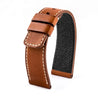 Apple Watch - Bracelet de montre cuir - Veau (noir, marron) - watch band leather strap - ABP Concept -