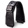 Bell & Ross - Bracelet de montre cuir - Alligator noir, marron, gris, bleu - watch band leather strap - ABP Concept -