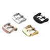 Bracelet pour montre cuir - Golf - Alligator (marron, blanc) - watch band leather strap - ABP Concept -