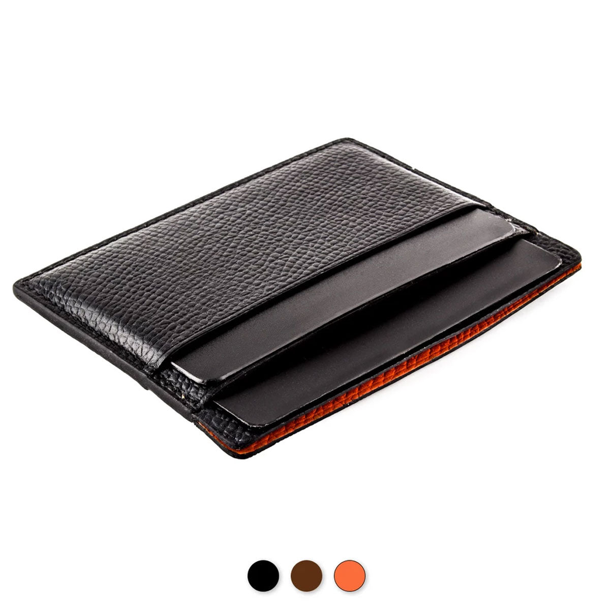 Etui cuir cartes bancaires  classique «Magellan» - watch band leather strap - ABP Concept -