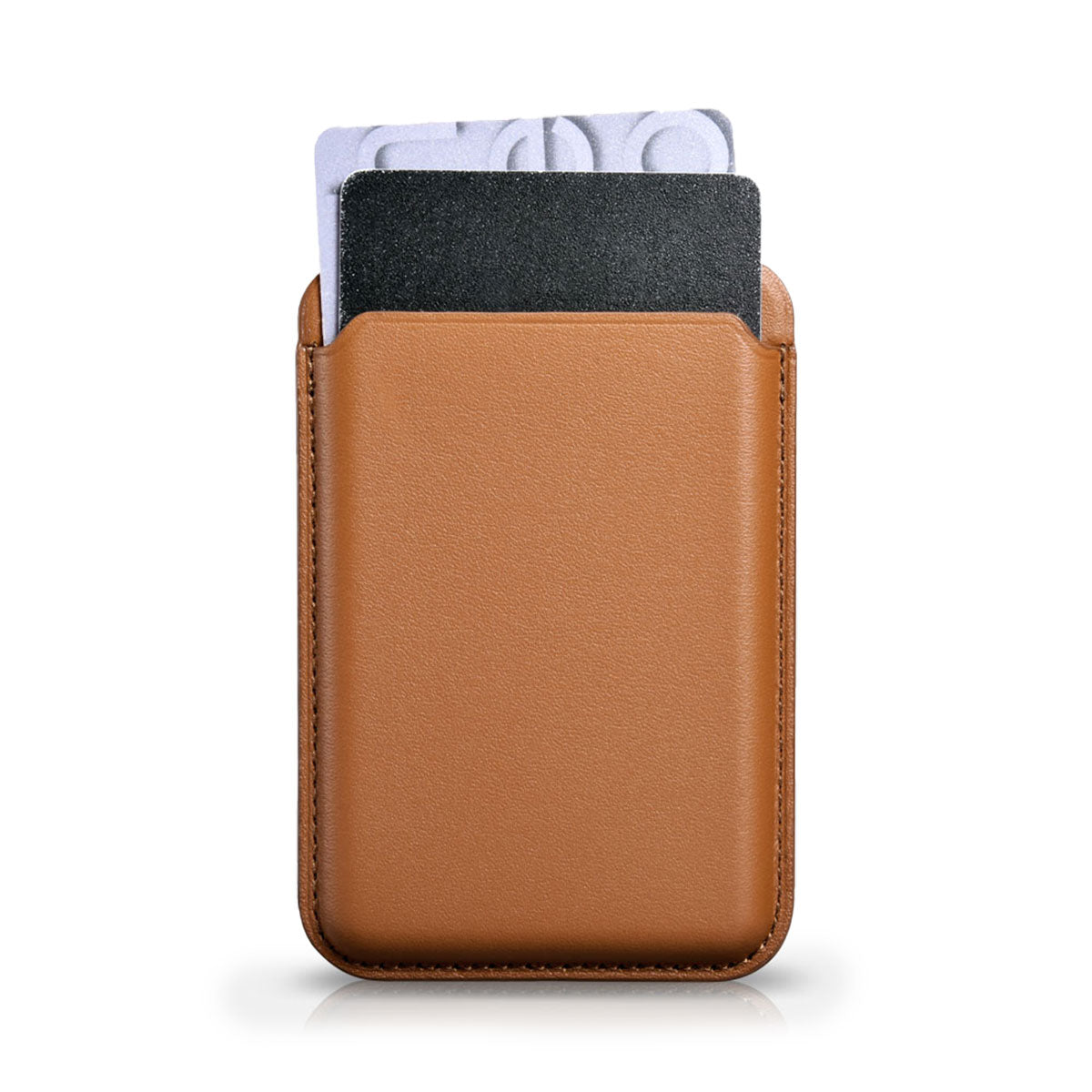 Porte cartes type "Magsafe" pour iPhone 13 et 14 ( Pro / Max ) - Veau