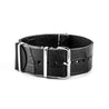 Panerai Luminor - Bracelet-montre Nato - Alligator (noir, marron) - watch band leather strap - ABP Concept -