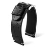 Panerai Luminor & Radiomir - Bracelet pour montre cuir - Alligator tannage spécial waxé (noir, marron, gris, kaki) - watch band leather strap - ABP Concept -