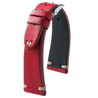 Bracelet Vintage - Bracelet pour montre cuir - Veau (noir, marron, bleu, rouge) - watch band leather strap - ABP Concept -