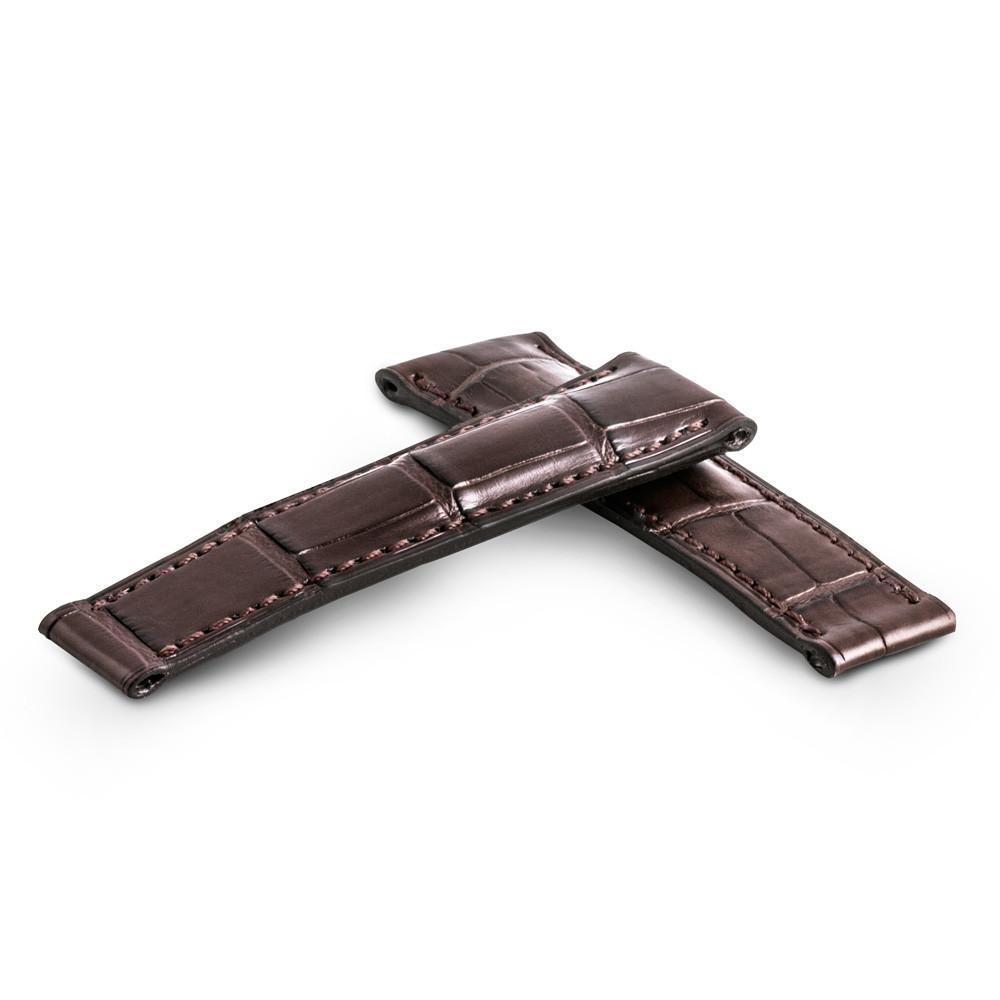 Rolex Daytona - Leather watchband - Alligator (black, dark brown, medium brown, grey, blue)