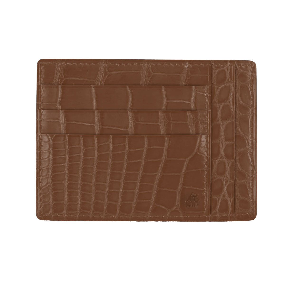 Platinum » Zipped wallet - Alligator / crocodile – ABP Concept