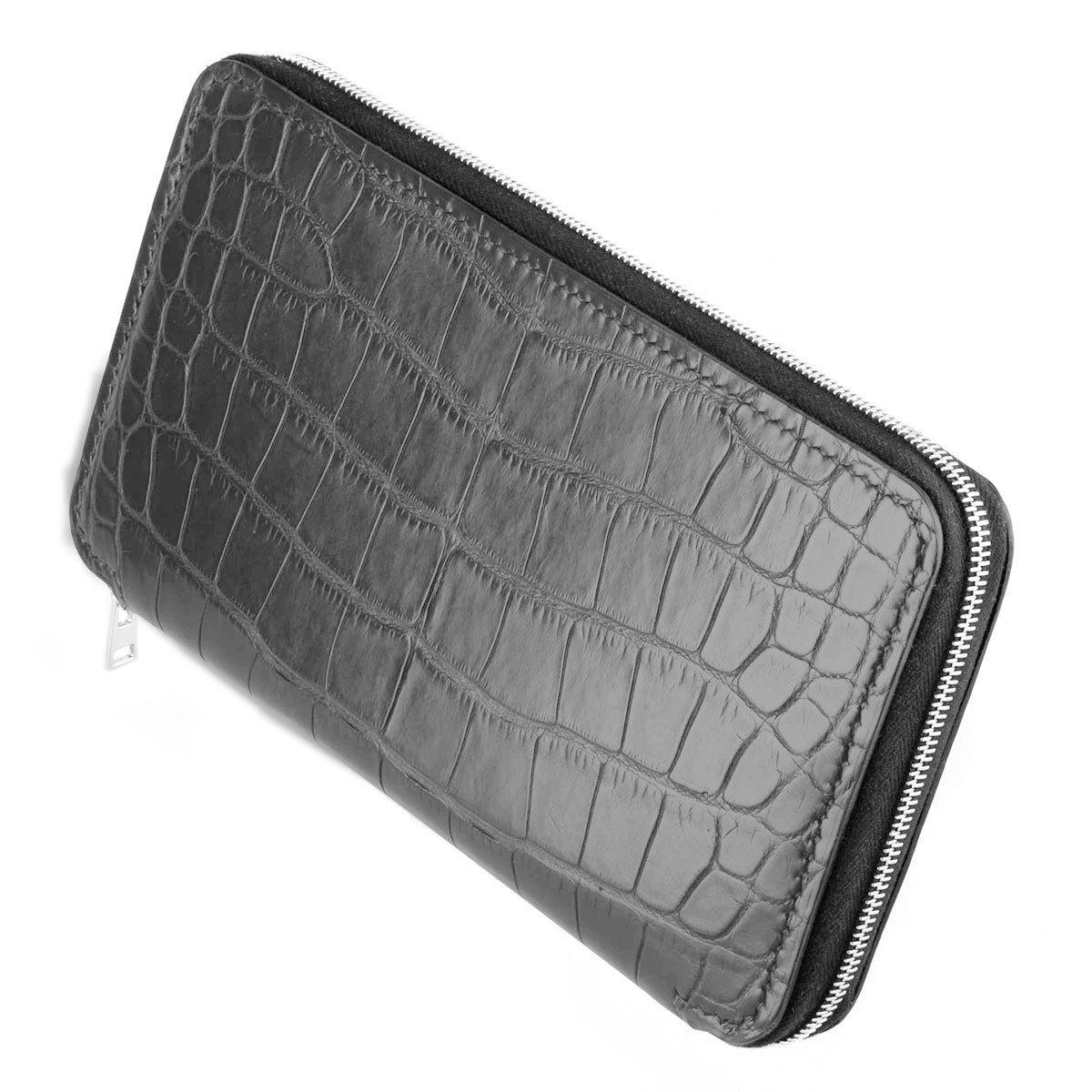 Louis Vuitton Black Alligator Zippy Wallet