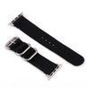 Apple Watch - Bracelet-montre Nylon / tissu (uni, rayures, motif)