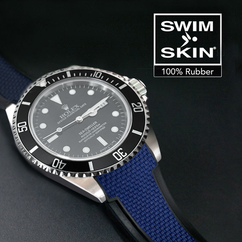 Rolex - Rubber B - Bracelet caoutchouc pour Sea-Dweller Non-Ceramic - SwimSkin®