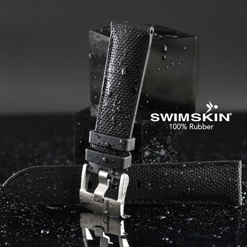 Tudor - Rubber B strap for Black Bay 41mm Ceramic - SwimSkin®