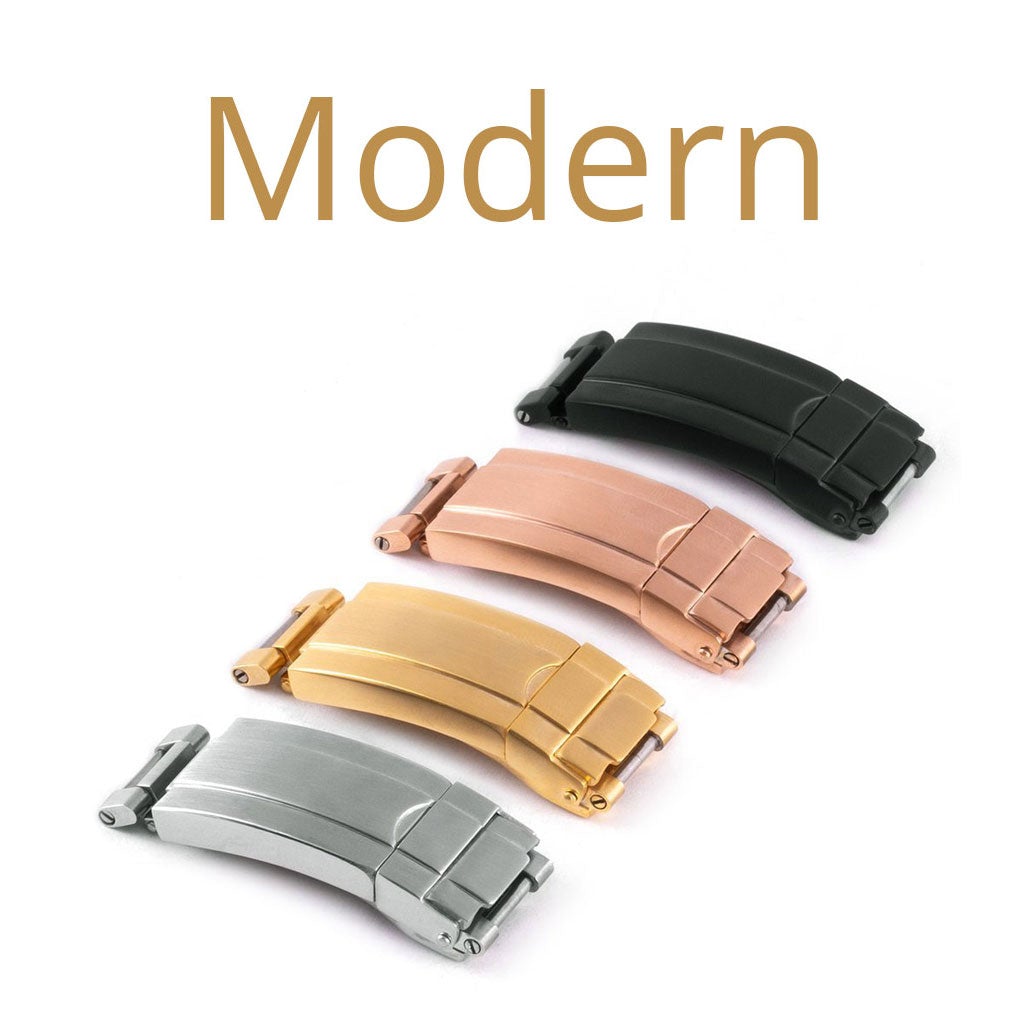 ​Rolex - R Strap Premium – Cordura pattern rubber watch band for Sky Dweller & Oyster bracelet