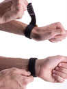 Apple Watch - Bracelet montre tissu velcro - Nylon noir - watch band leather strap - ABP Concept -