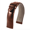 IWC Portofino - Bracelet montre cuir - Alligator (noir, marron, gris, bleu) - watch band leather strap - ABP Concept -