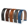 Bracelet montre cuir - Poiray - Veau (noir, marron, gris, bleu) - watch band leather strap - ABP Concept -