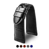 Panerai Radiomir - Bracelet-montre cuir - Alligator (noir, marron, gris, bleu) - watch band leather strap - ABP Concept -