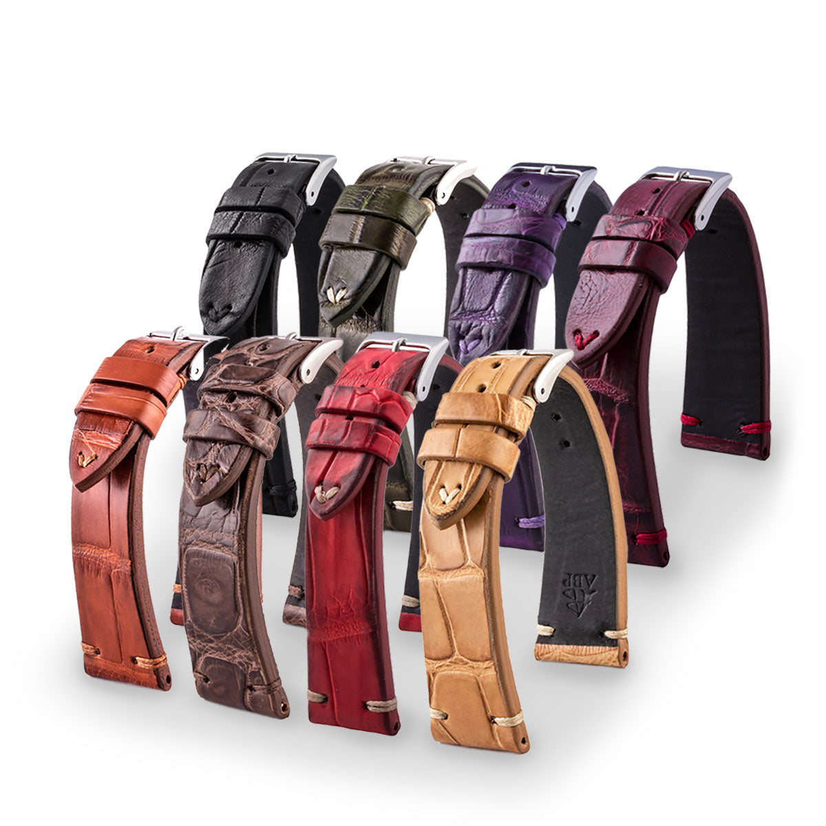Bracelet Breitling Cuir Alligator marron 22 MM - 740P Bracelet Breitling Cuir Alligator marron 22 MM - 740P