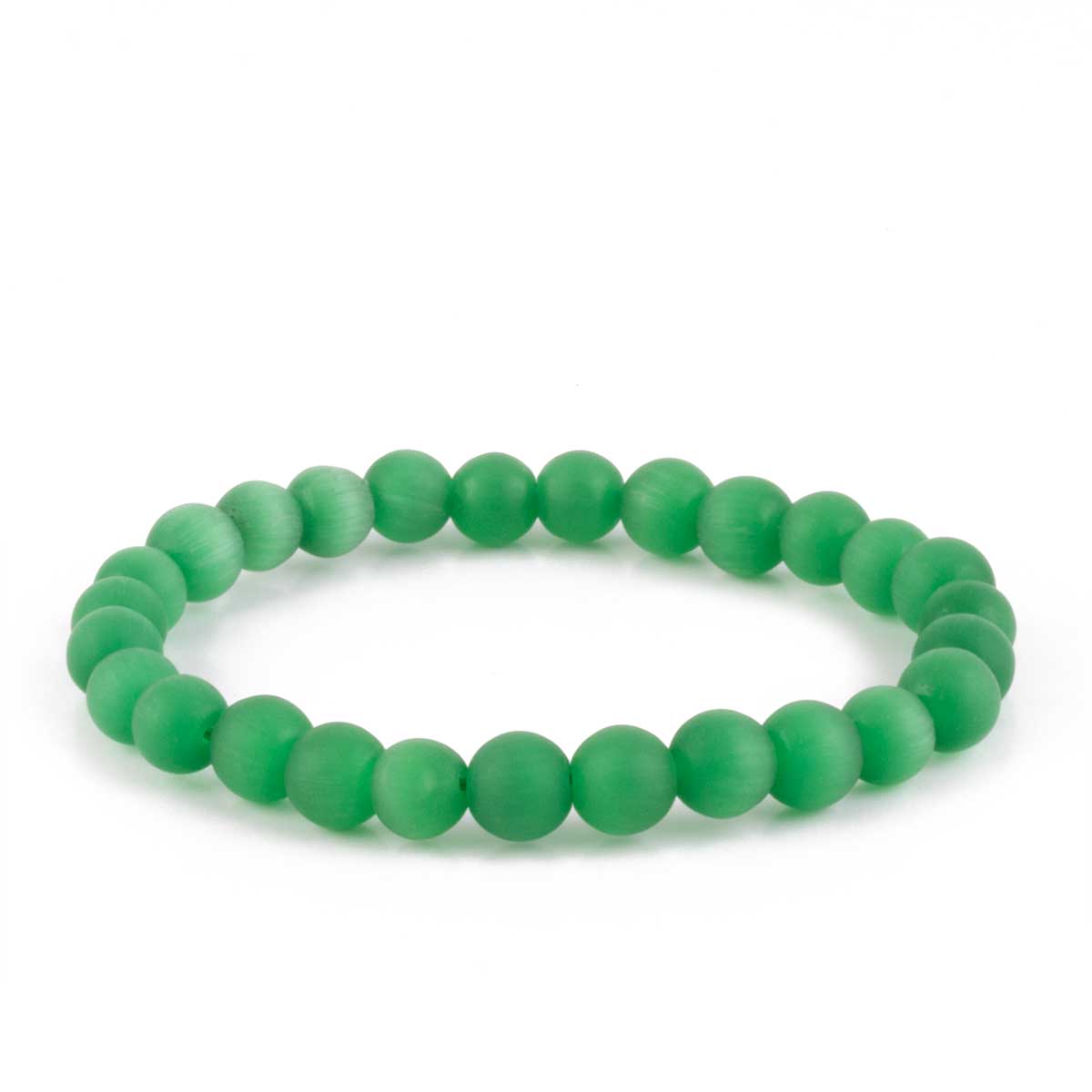 Bracelets à perles rondes (noir, bleu, vert, rouge...)