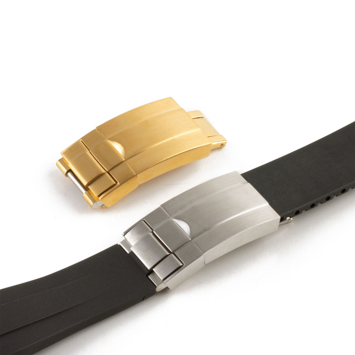 Rolex – Bracelet montre intégré caoutchouc 21mm – Rubber (noir, marron, bleu, vert...)