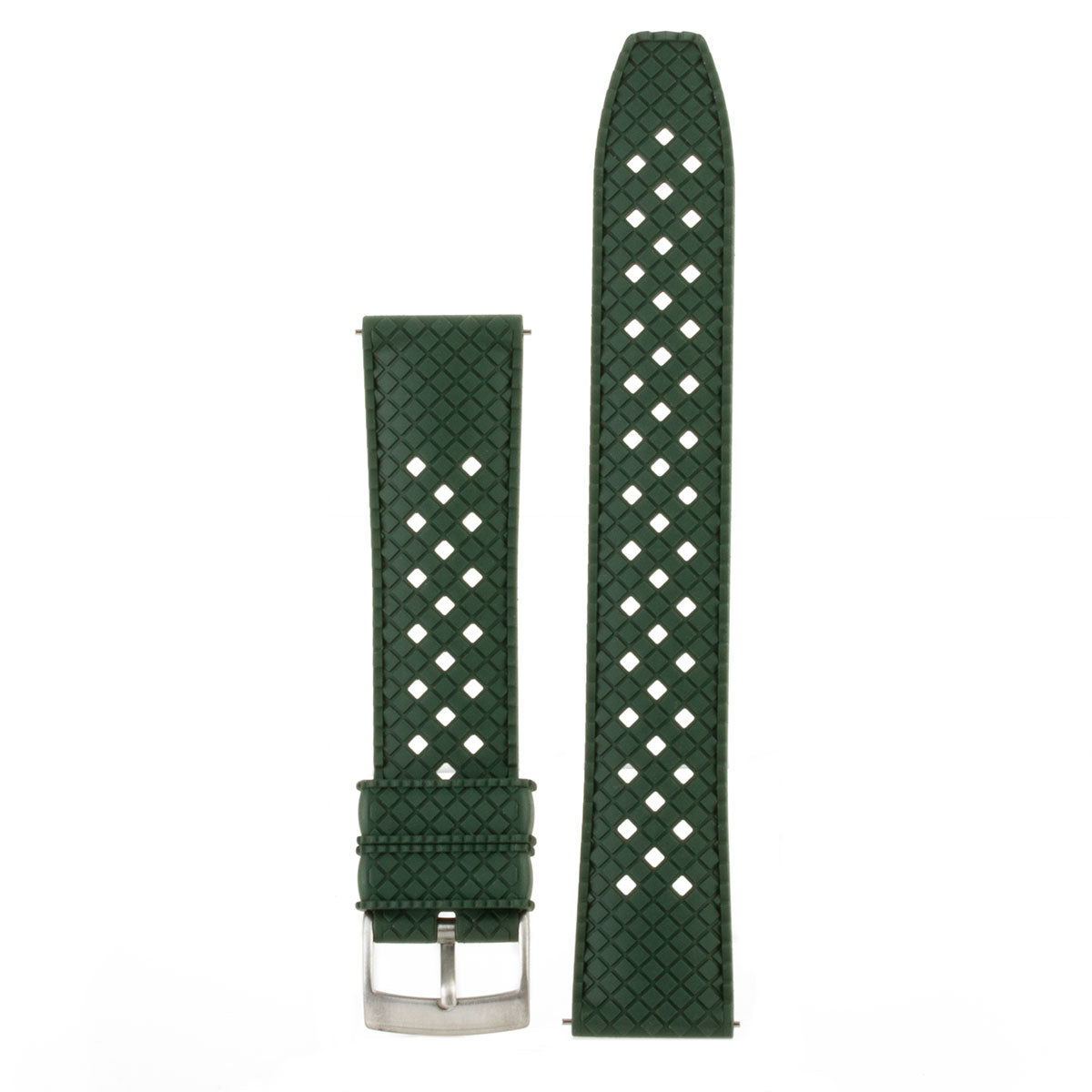 Bracelet montre caoutchouc "Tropic Driver Capsule" - Rubber (noir, marron, vert, rouge...)