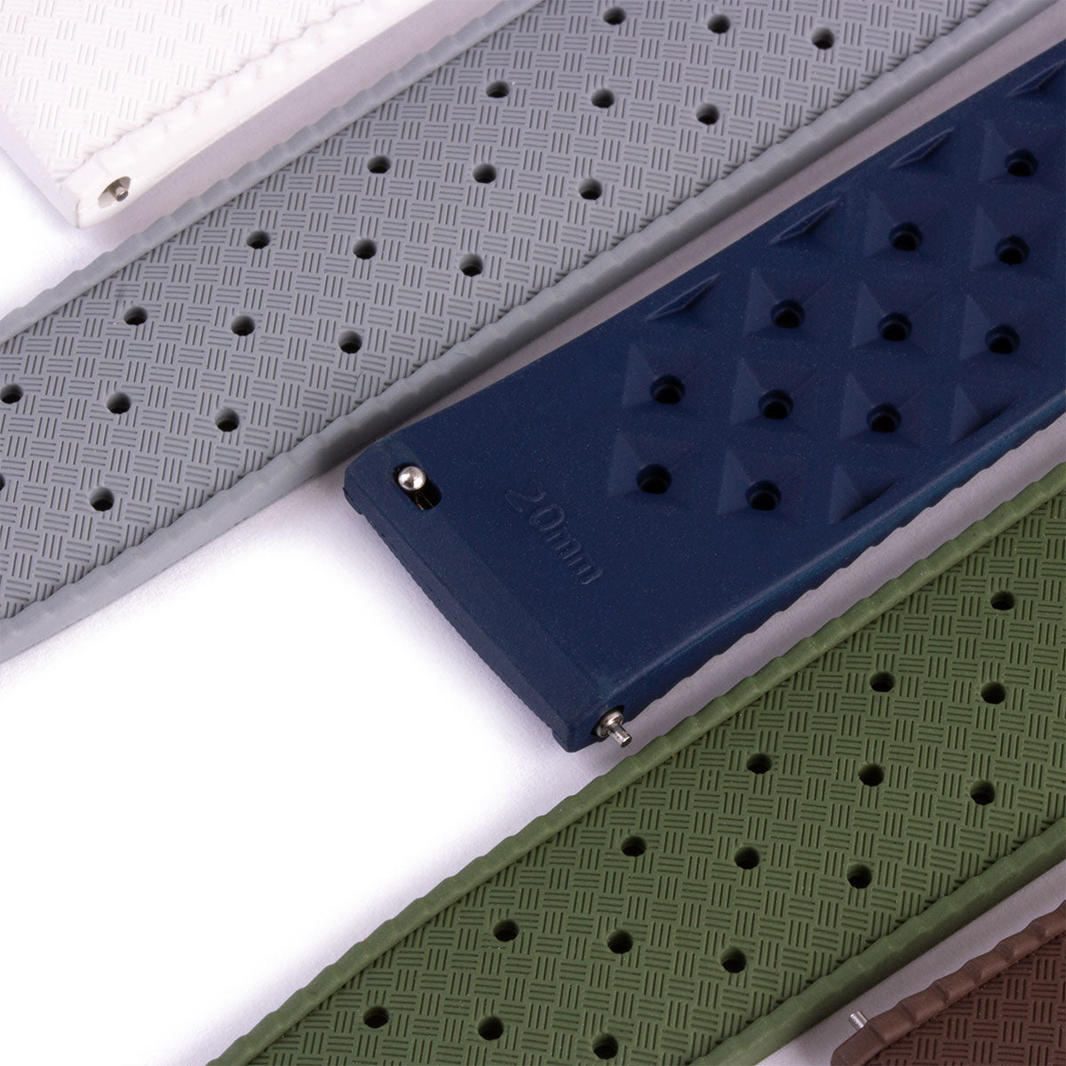 Bracelet montre caoutchouc