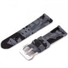 Panerai Luminor - Bracelet montre caoutchouc - Rubber Camo (noir, bleu, vert, rouge...) - watch band leather strap - ABP Concept -