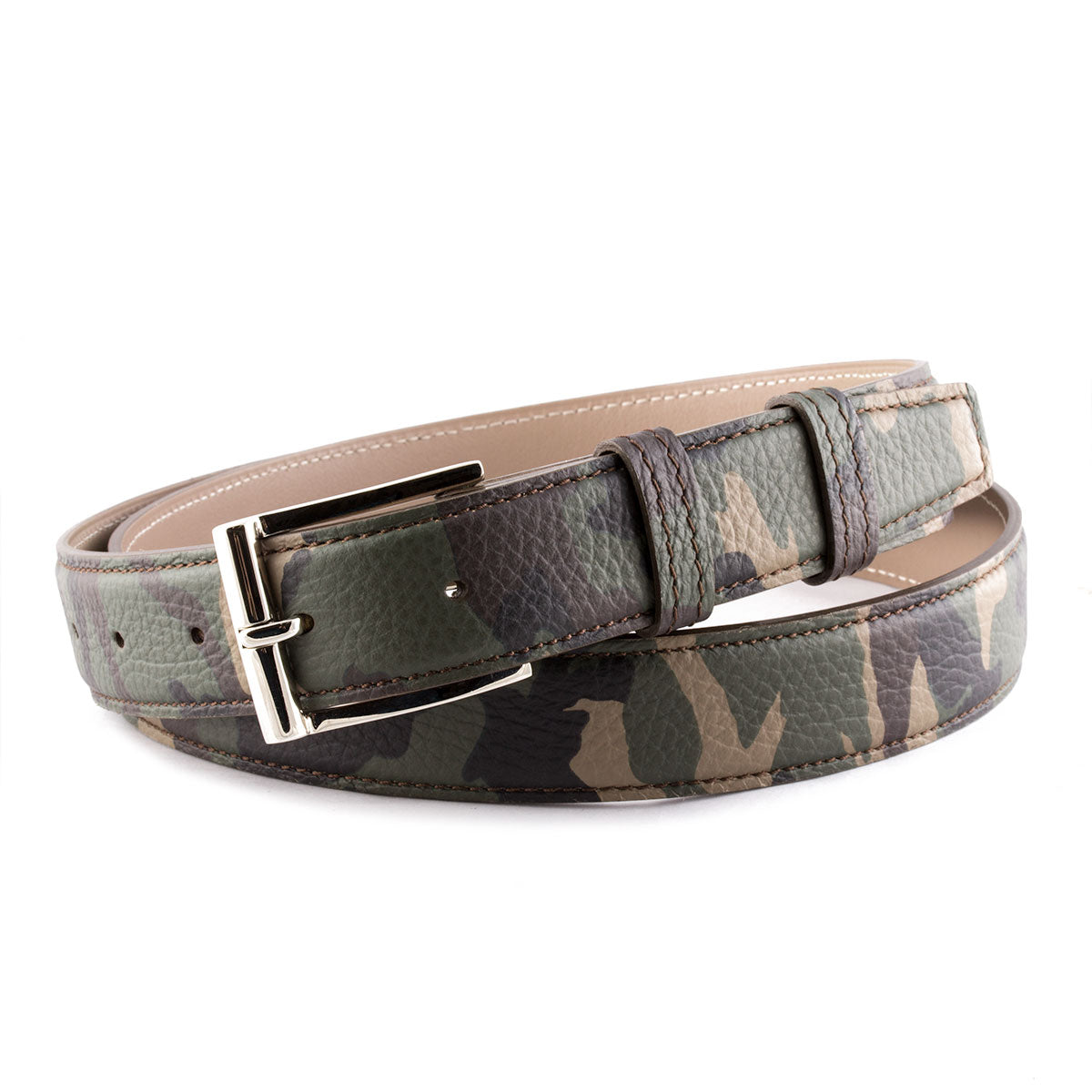 小物 CARPET COMPANY LETHERBELT W BUCKLE CAMO CARPET COMPANY LETHERBELT W BUCKLE CAMO