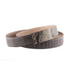 Ceinture réversible type Hermès - Alligator - watch band leather strap - ABP Concept -