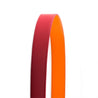 Ceinture réversible type Hermès - Veau lisse - bicolore - watch band leather strap - ABP Concept -