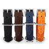 Collier et laisse cuir pour animal de compagnie (chien, chat...) - Alligator - watch band leather strap - ABP Concept -