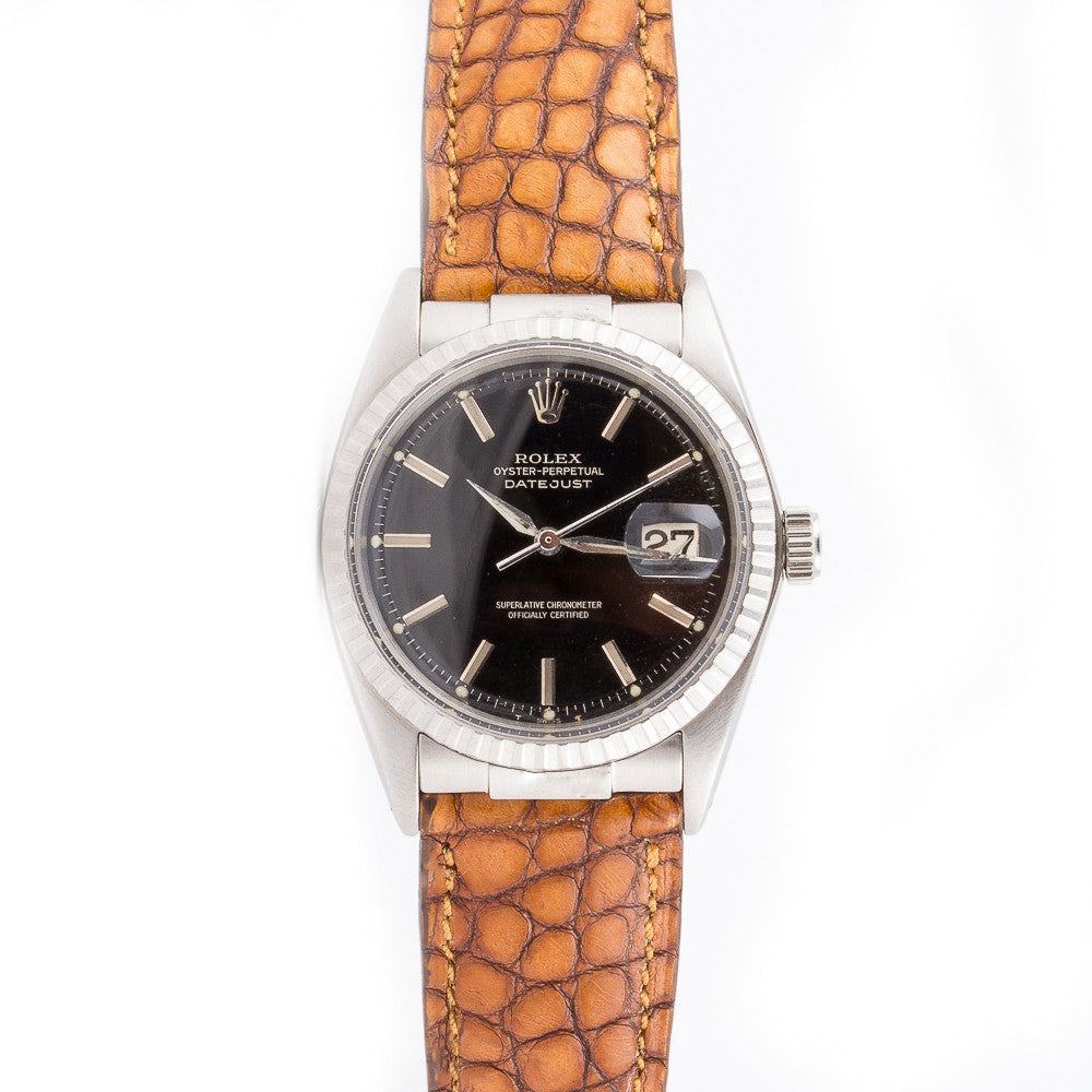 Endlinks type Rolex – Acier - watch band leather strap - ABP Concept -