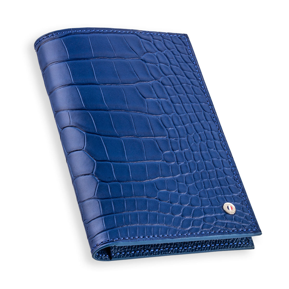 Etui à Passeport en cuir "Essential" - Alligator (noir, bleu, vert, marron, orange...)