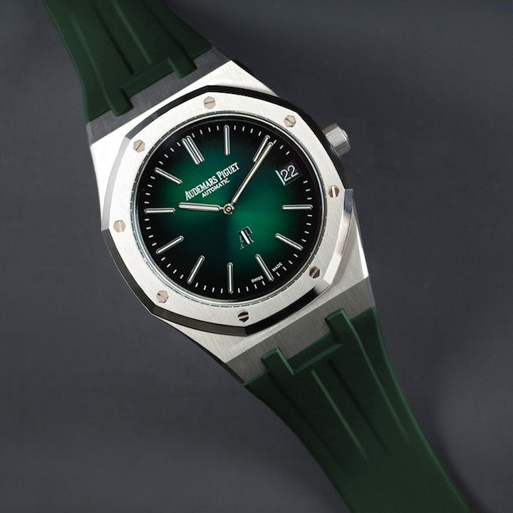 Ap Watch Green Strap Audemars Piguet Rubber B Strap For Royal