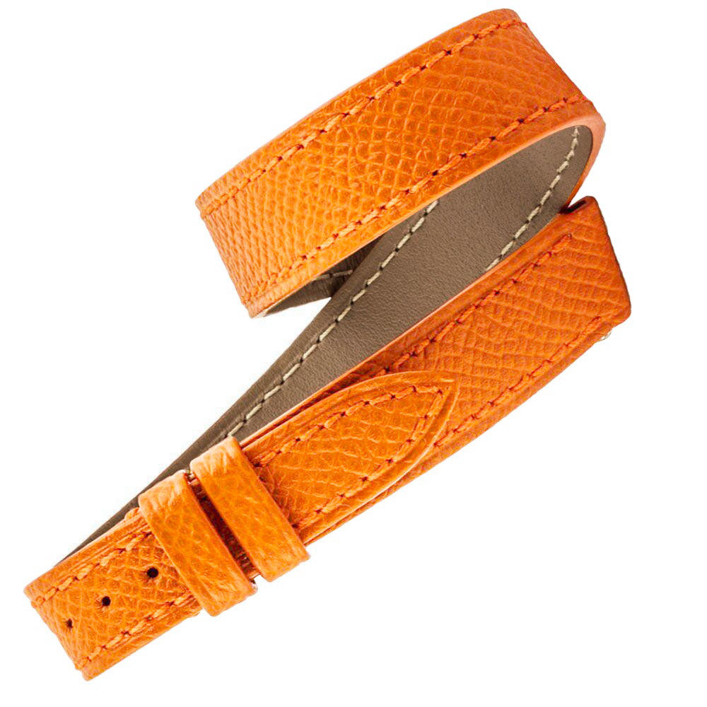 Genuine Leather Watch Strap Of The Watch Is Suitable For Hermes 14