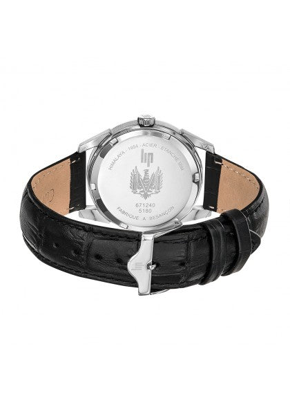 Montre Lip - Himalaya 40mm bracelet noir