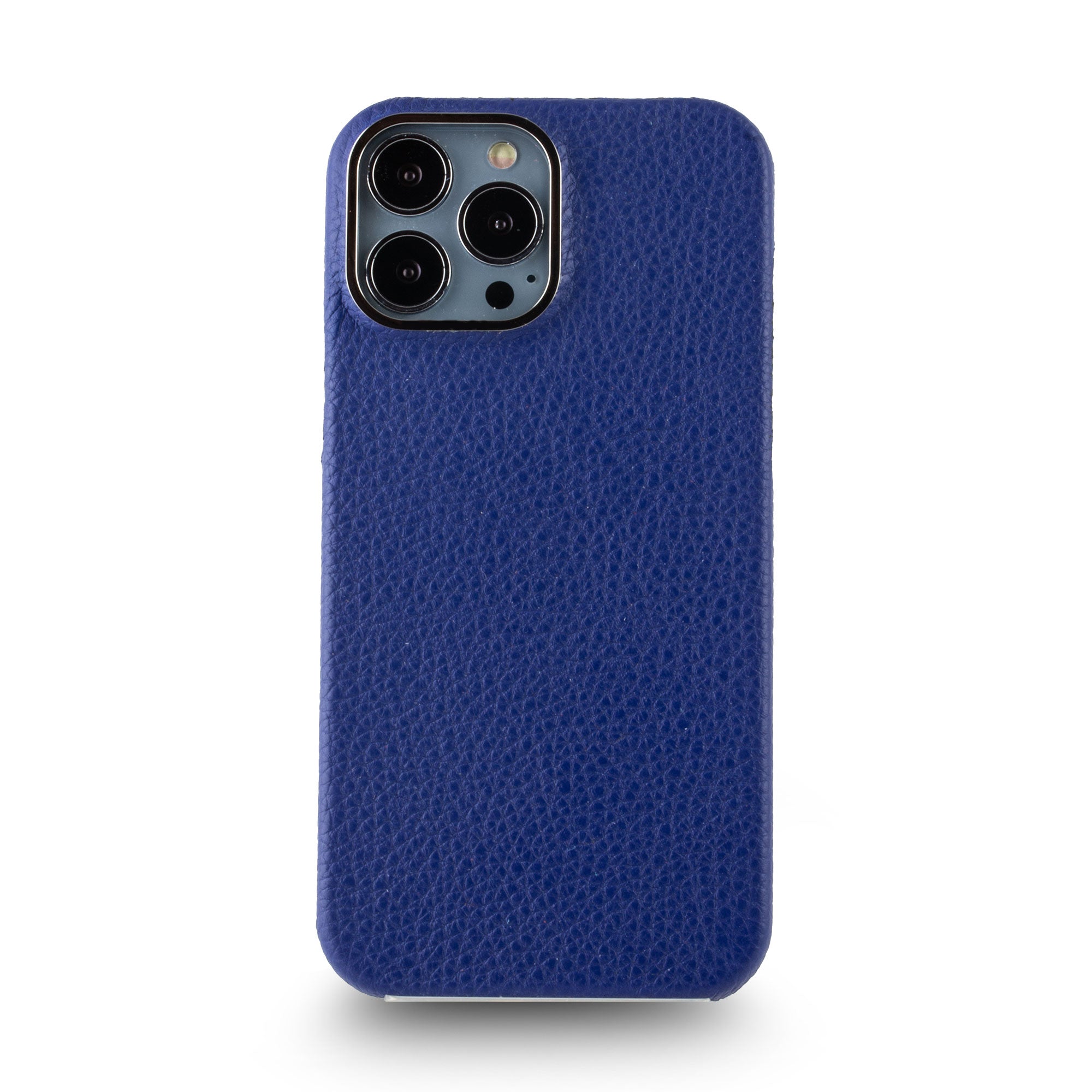 Clearance Sale - Leather iPhone case - iPhone 13 Pro Max - Blue buffalo
